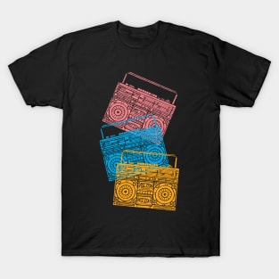 Music Boombox T-Shirt